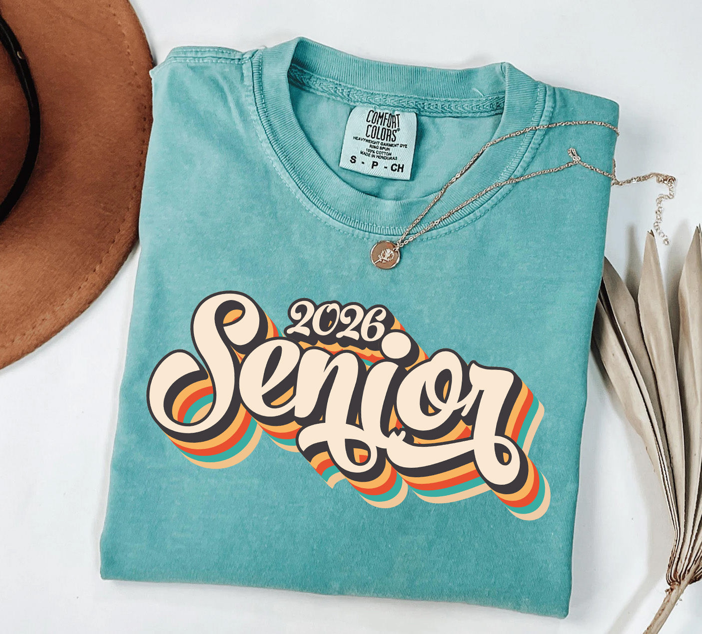 Retro Senior T-Shirt | Vintage Graduation Tee for the Class of 2026