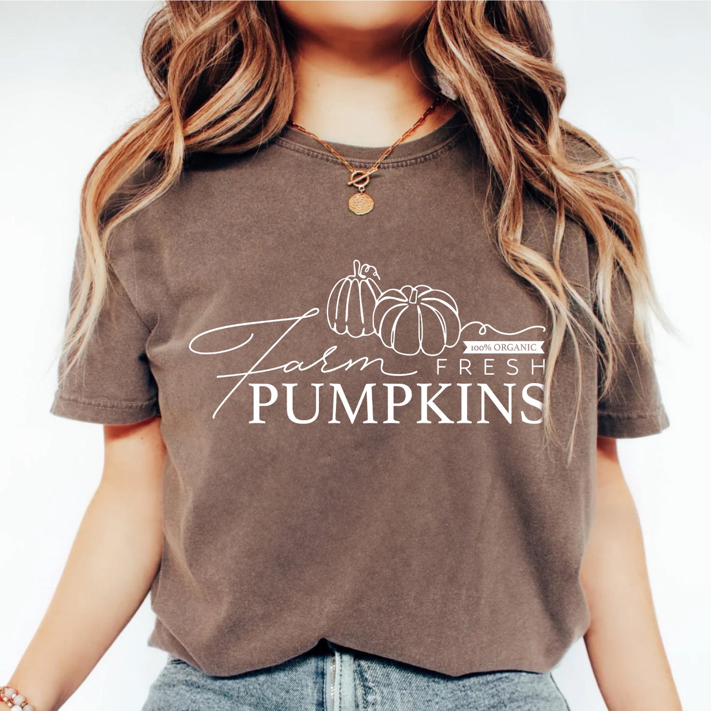 Farm Fresh Pumpkins Rustic Fall Pumpkin Patch Tee