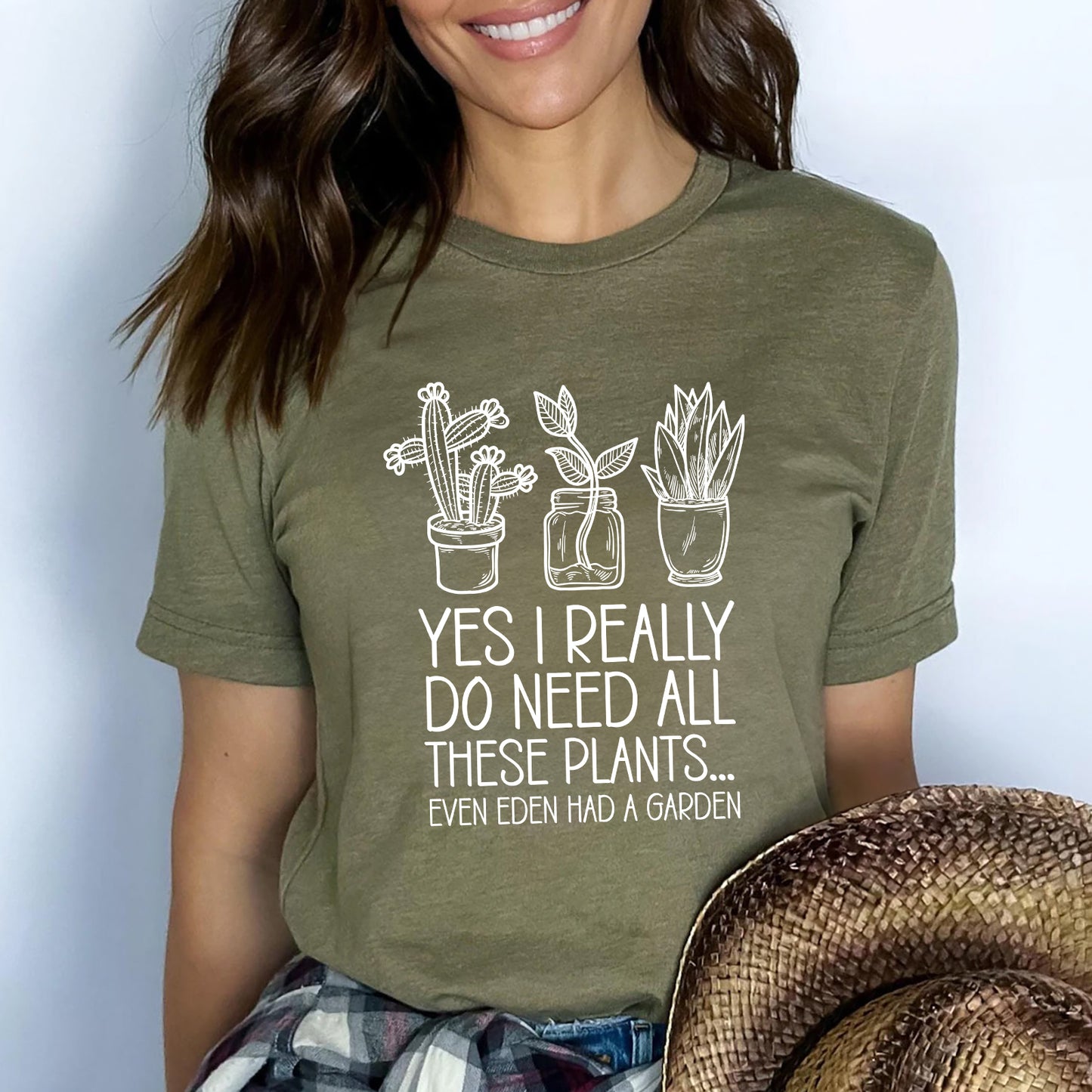 Even Eden Had a Garden Plant Lover's Tee | For the Unapologetic Plant Parent
