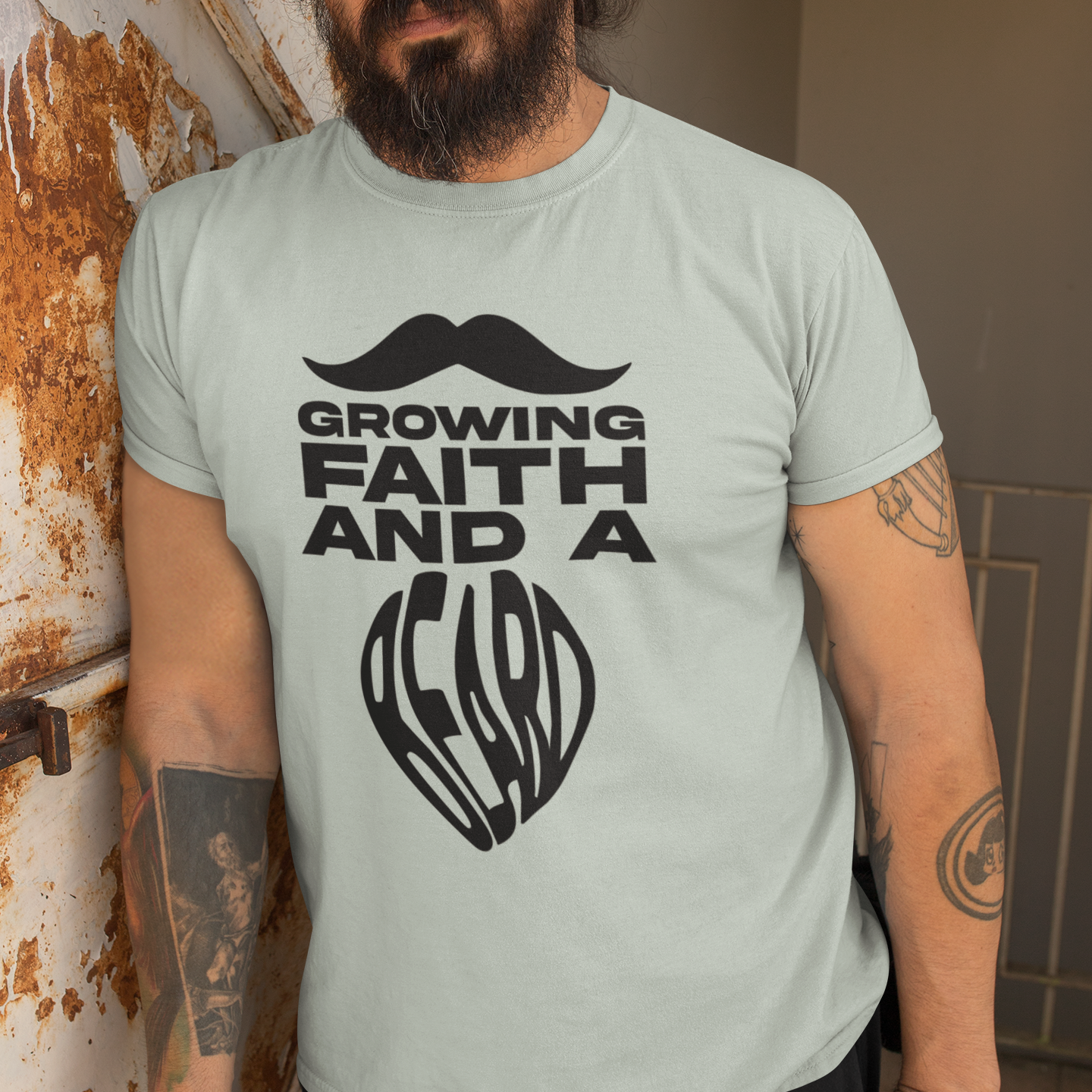 Growing Faith and a Beard Shirt | Christian Men's Apparel