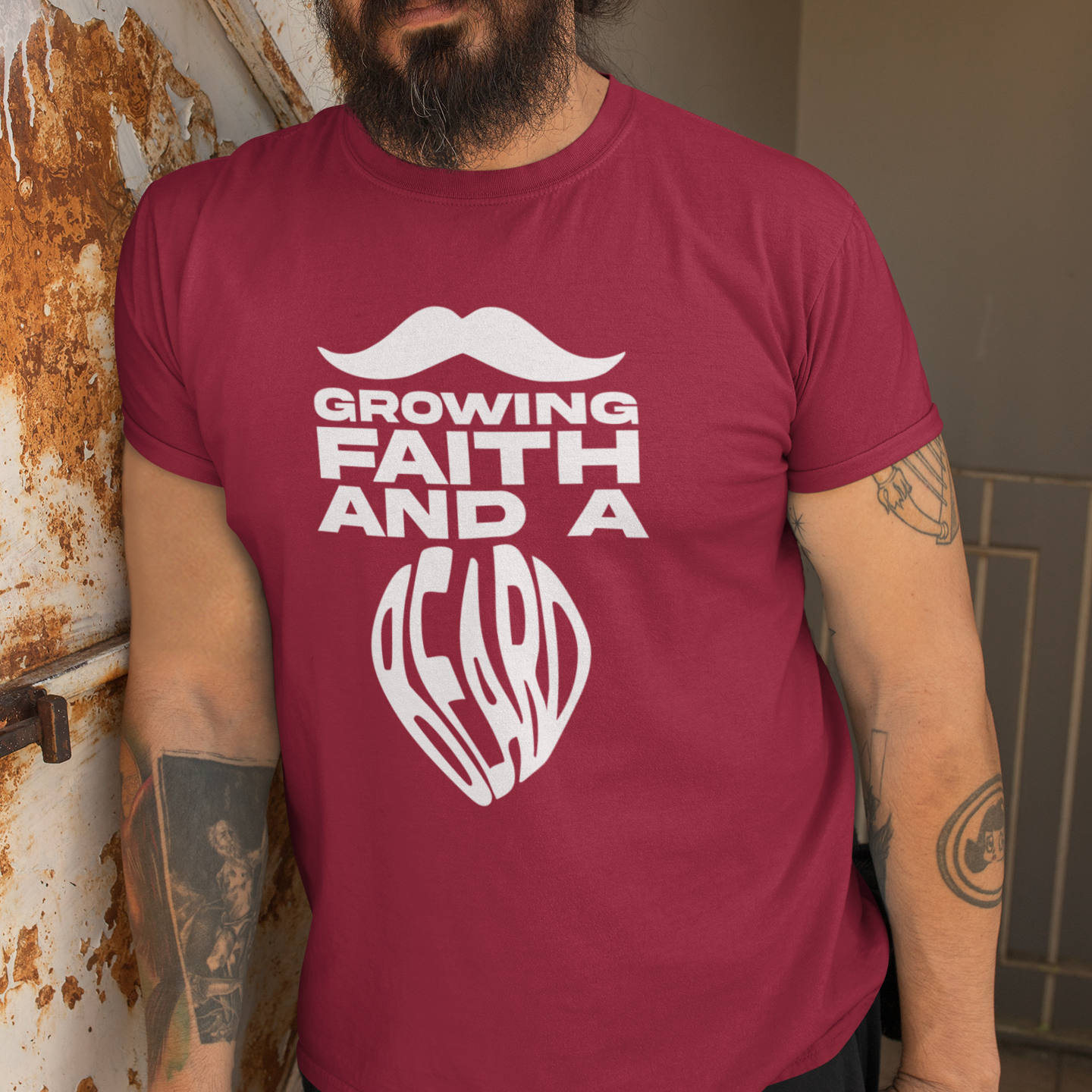 Growing Faith and a Beard Shirt | Christian Men's Apparel