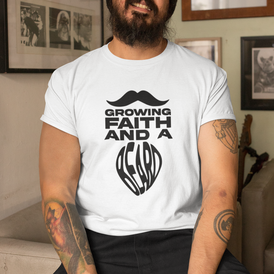 Growing Faith and a Beard Shirt | Christian Men's Apparel