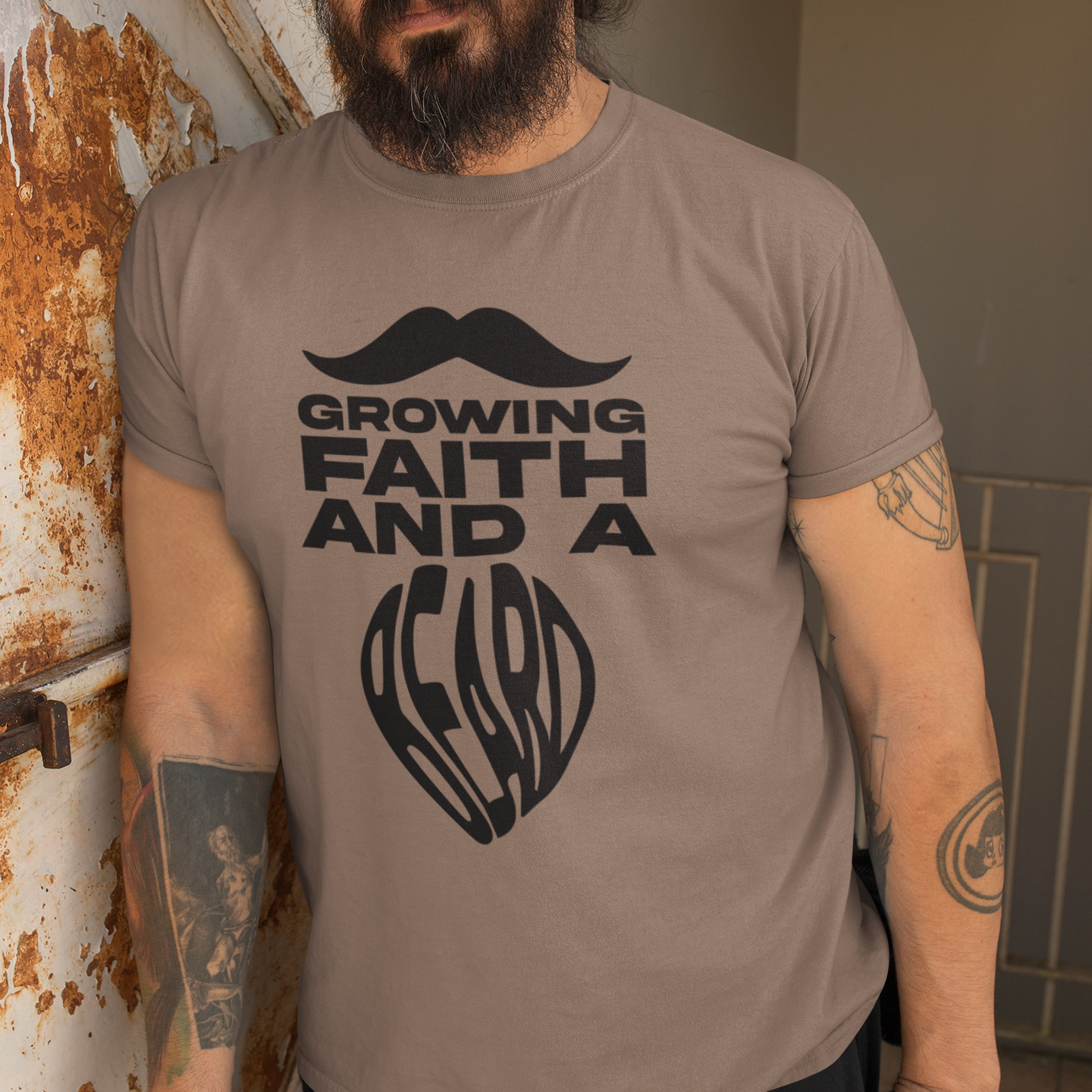 Growing Faith and a Beard Shirt | Christian Men's Apparel