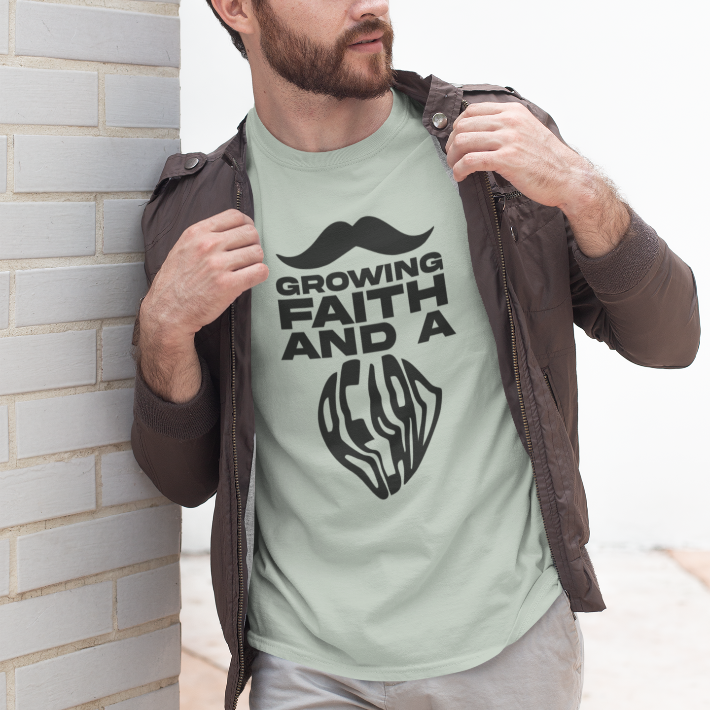 Growing Faith and a Beard Shirt | Christian Men's Apparel