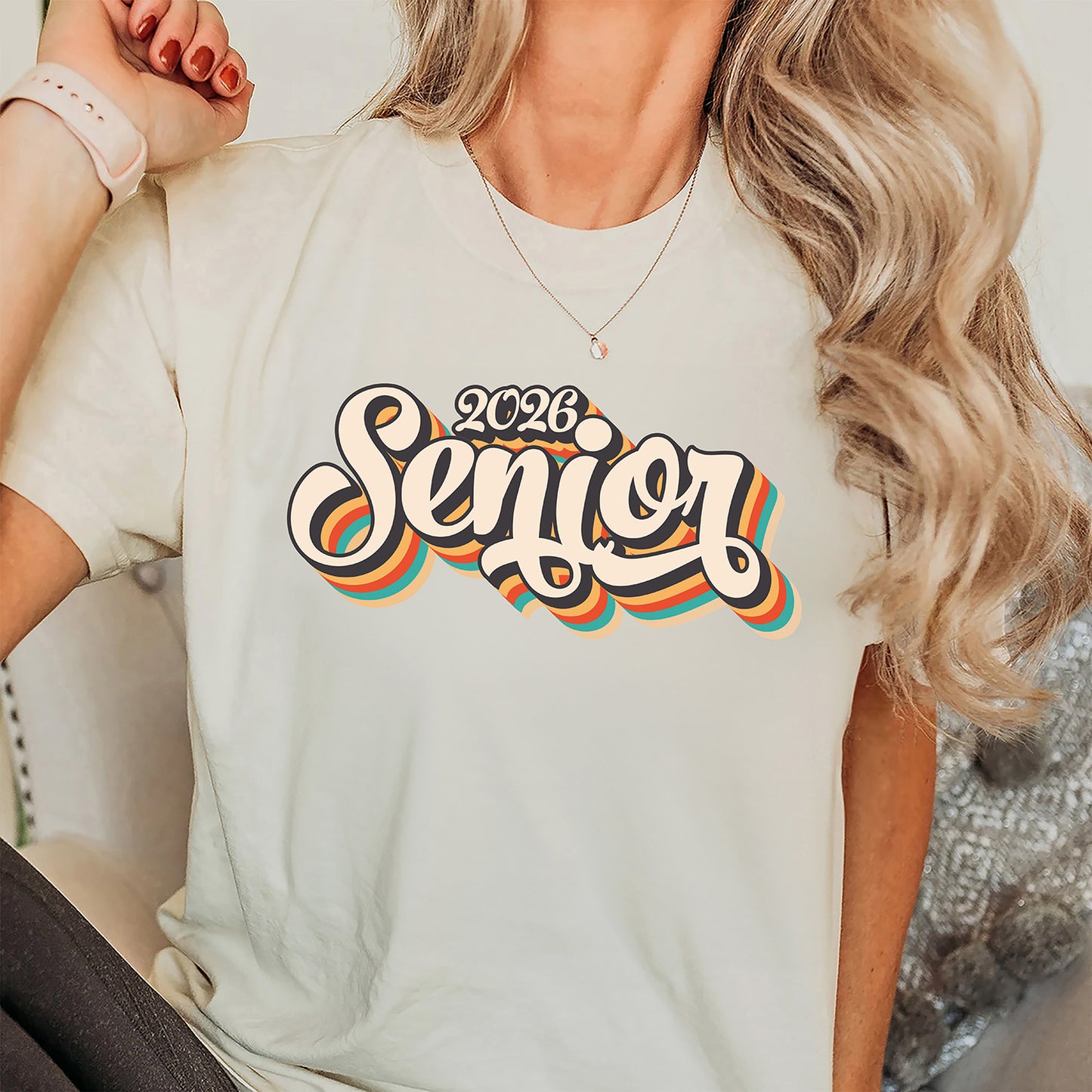 Retro Senior T-Shirt | Vintage Graduation Tee for the Class of 2026