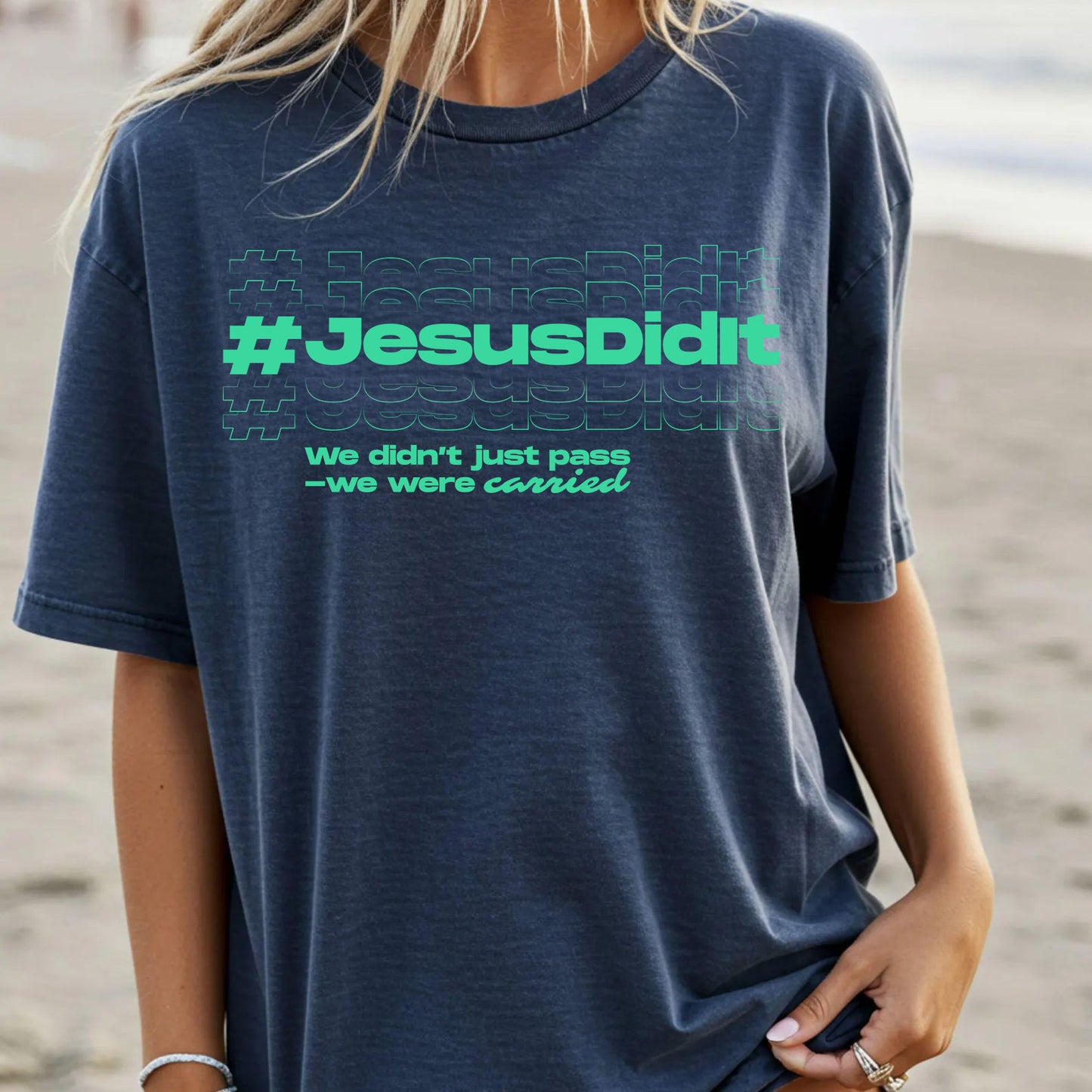 #JesusDidIt Graduation T-Shirt | Faith-Based Senior Achievement Tee