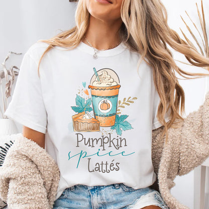Fueled by Pumpkin Spice Lattes | Cozy Fall Graphic Tee
