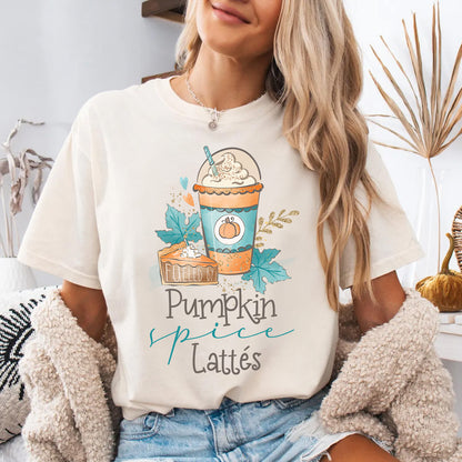 Fueled by Pumpkin Spice Lattes | Cozy Fall Graphic Tee