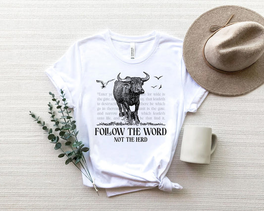 Faithful Cow Unisex Tee | Christian Inspiration with a Whimsical Twist