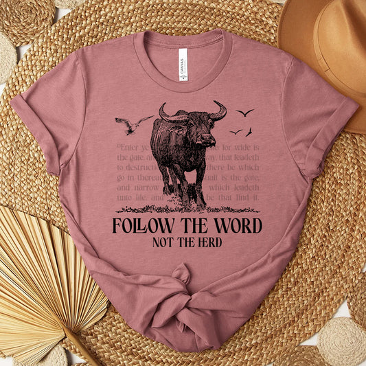 Faithful Cow Unisex Tee | Christian Inspiration with a Whimsical Twist