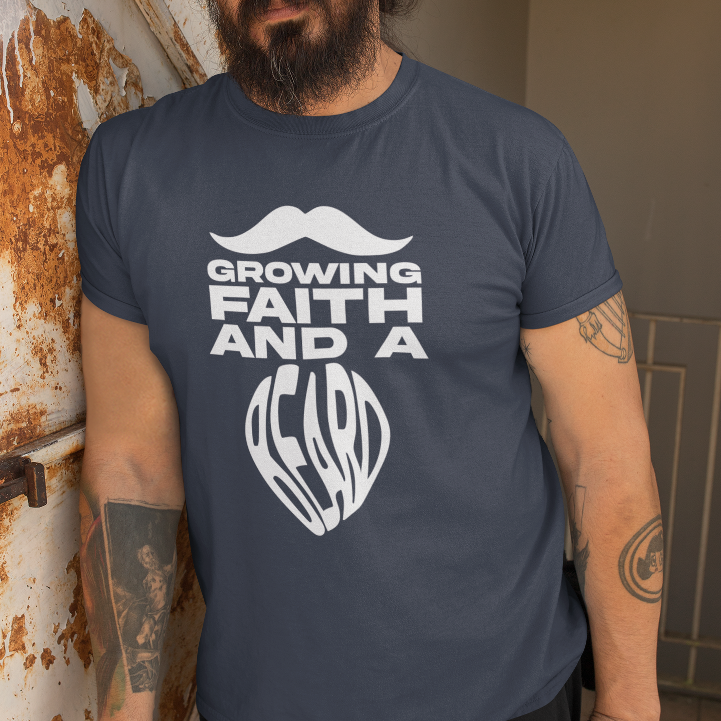 Growing Faith and a Beard Shirt | Christian Men's Apparel