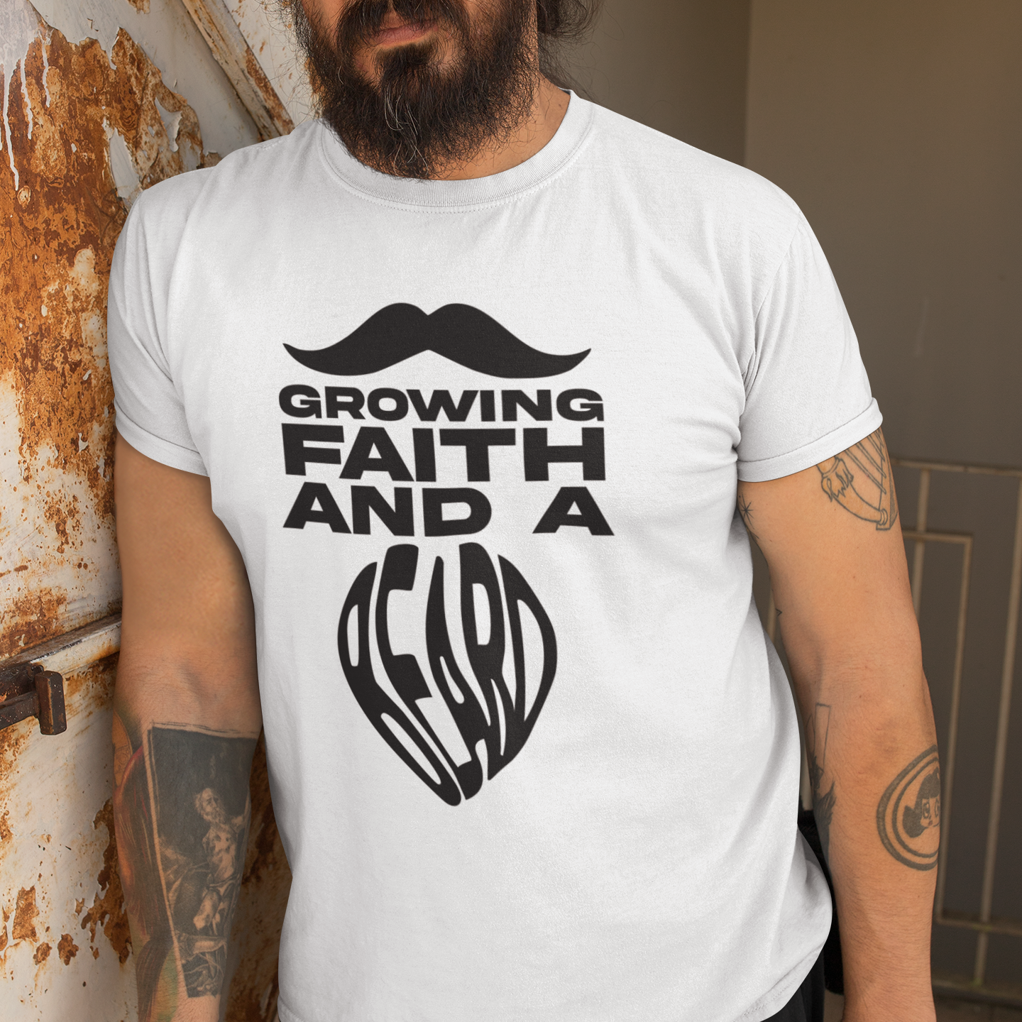 Growing Faith and a Beard Shirt | Christian Men's Apparel