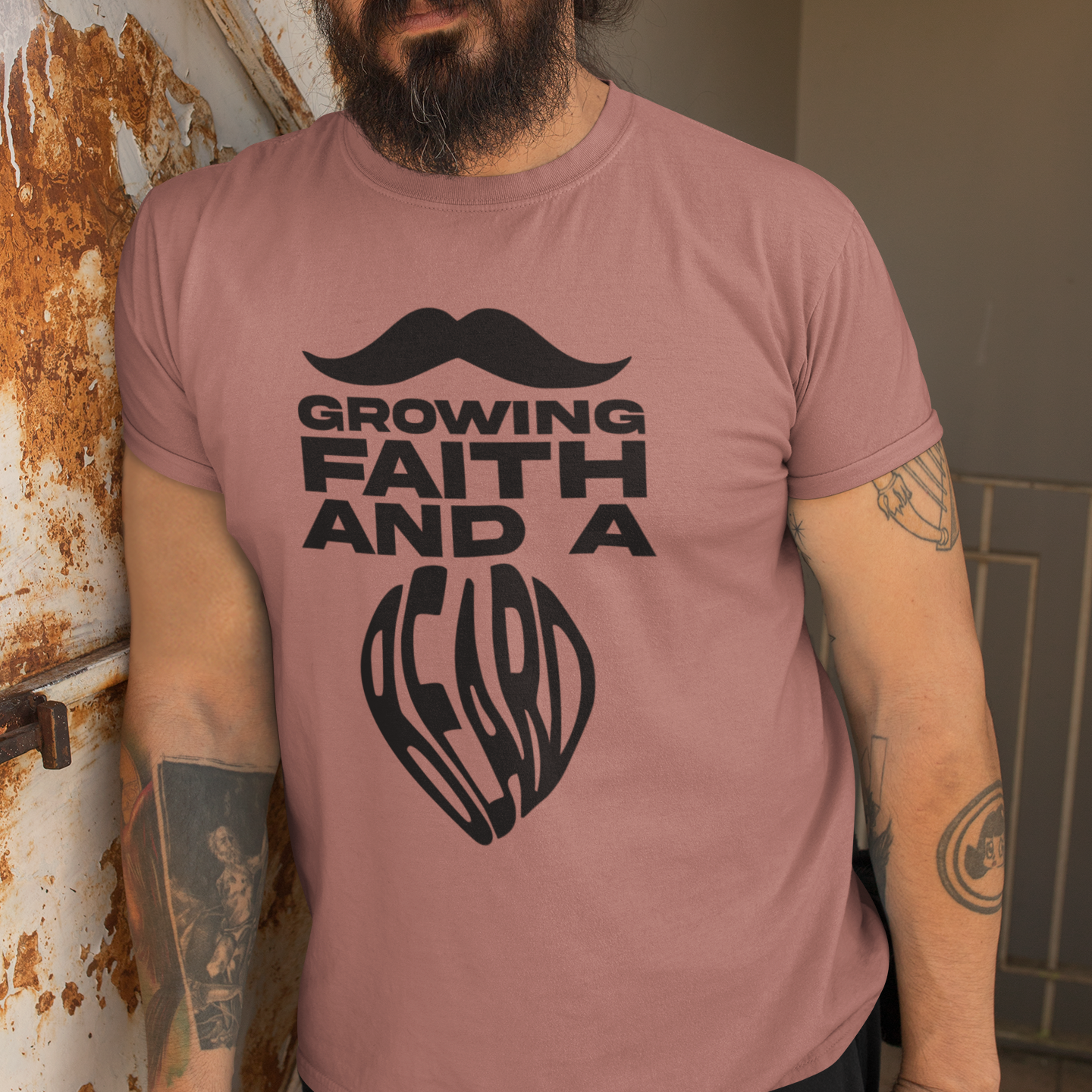 Growing Faith and a Beard Shirt | Christian Men's Apparel