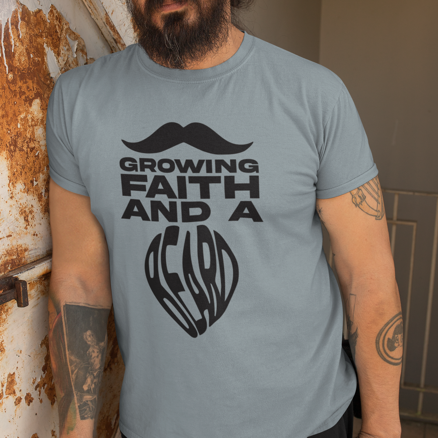 Growing Faith and a Beard Shirt | Christian Men's Apparel
