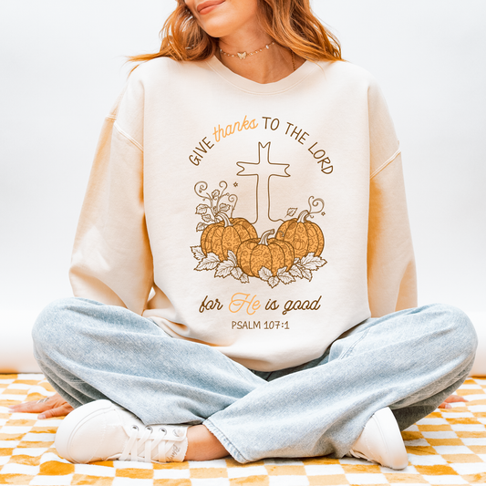 Thankful Pumpkins Christian Fall Shirt