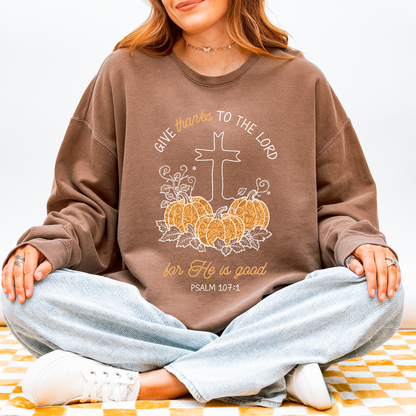 Thankful Pumpkins Christian Fall Shirt